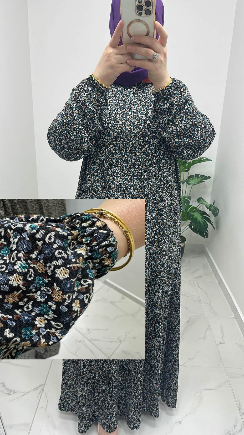 Polka Dot Crispy Dress