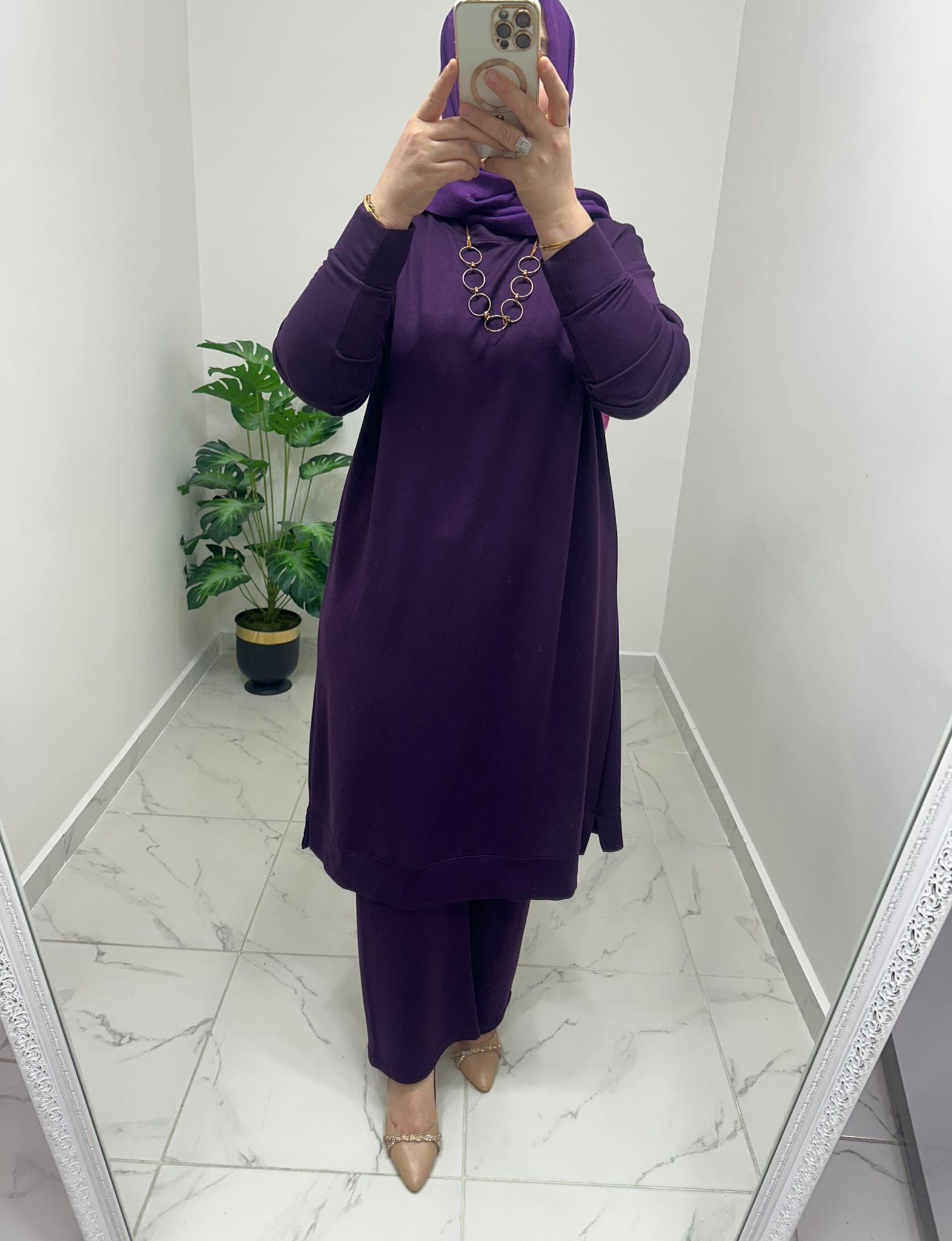 Kristal Takım Tunik ve Pantolon