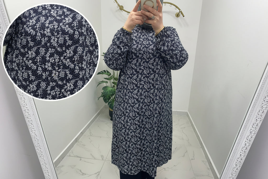 Üzüm Desen Battal Tunik