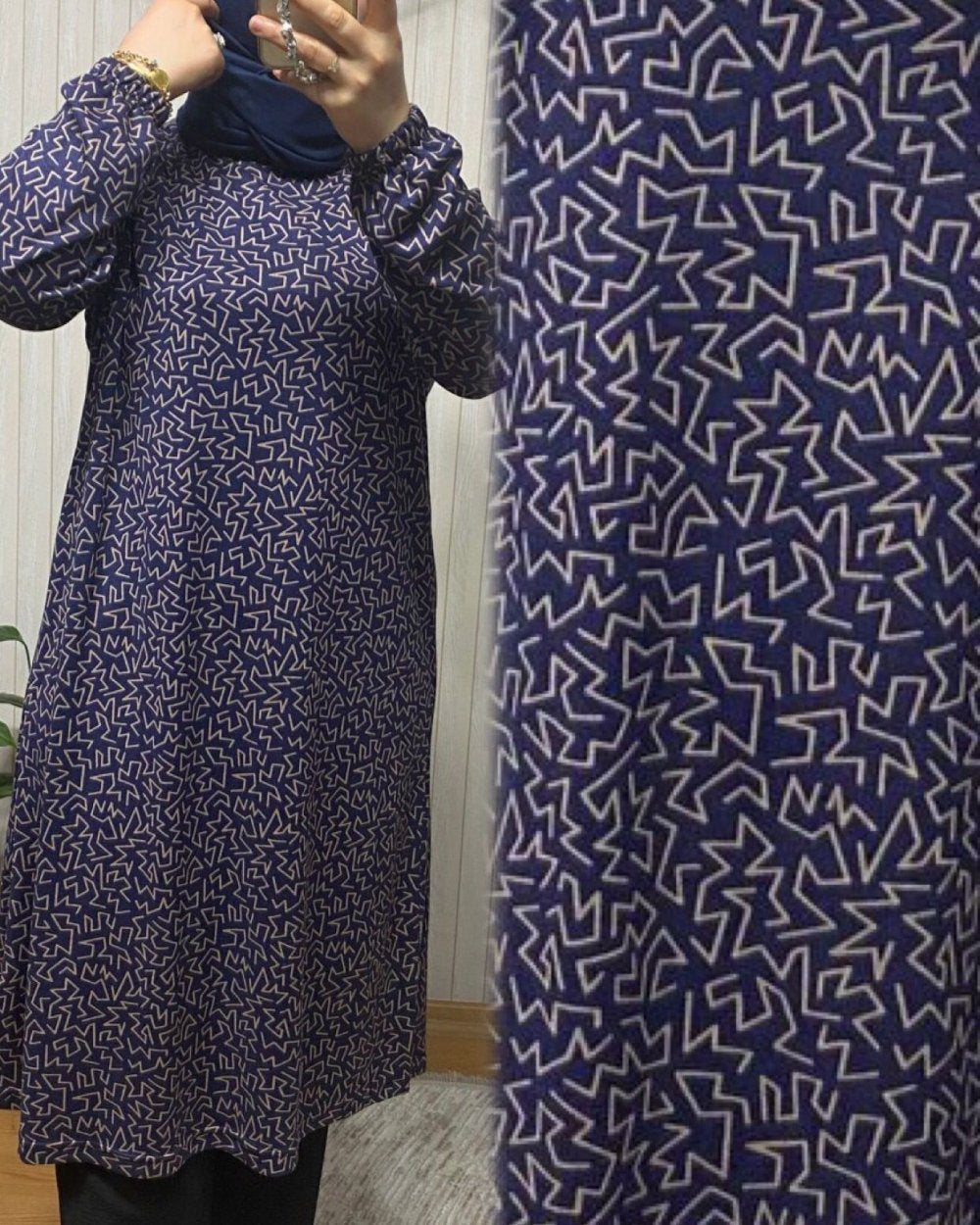 Duru Zikzak Tunik