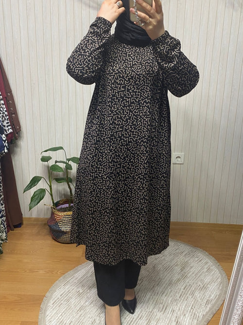 Duru Zikzak Tunik