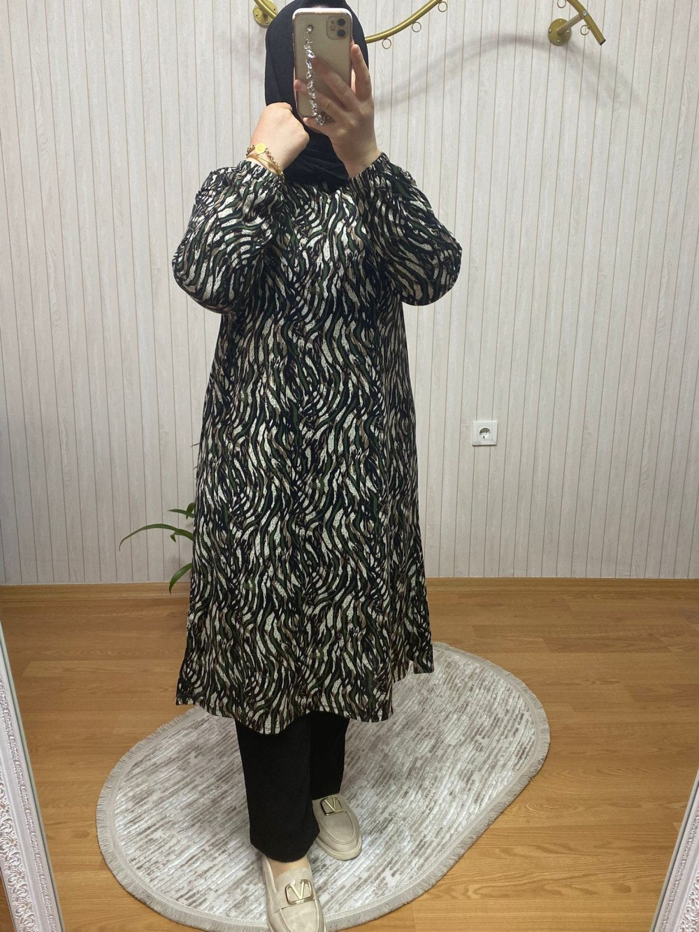 Sarmaşık Desen Tunik