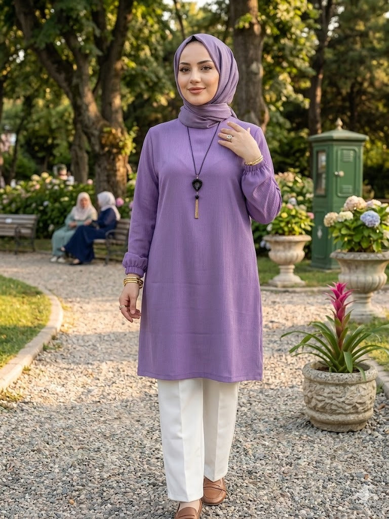 Sanem Krep Tunik