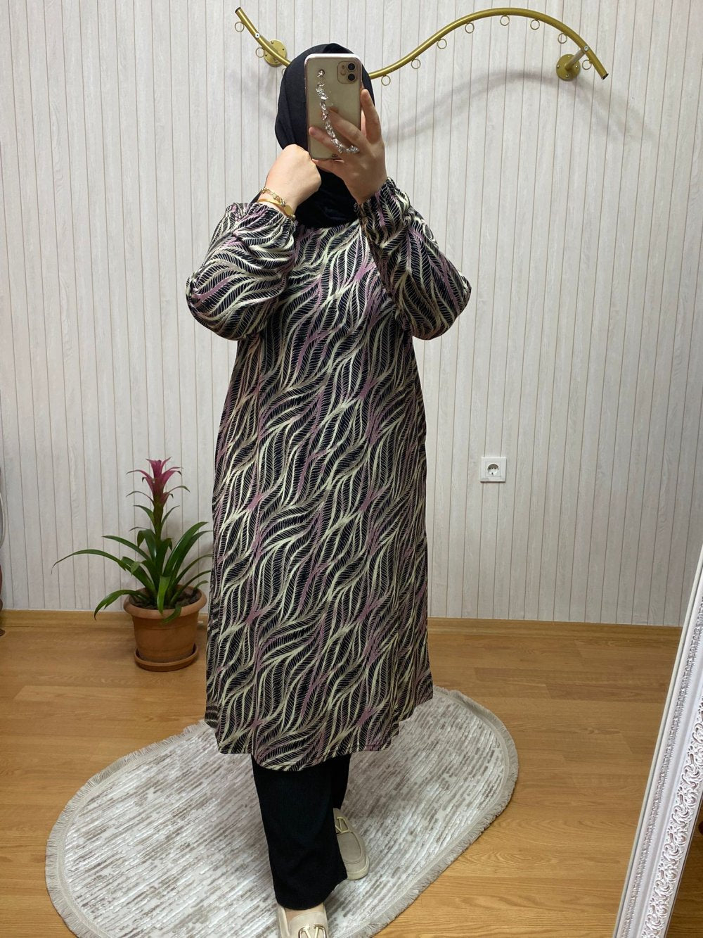 Sarmaşık Desen Tunik
