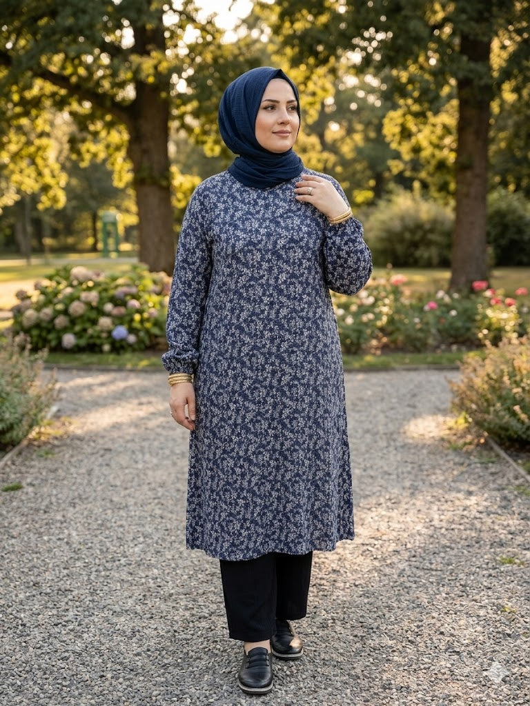 Üzüm Desen Battal Tunik