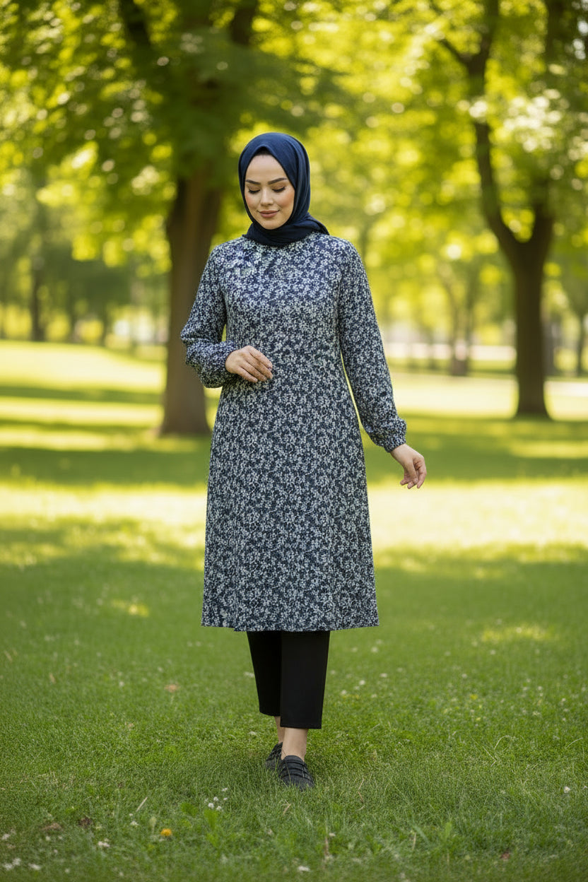 Üzüm Desen Battal Tunik