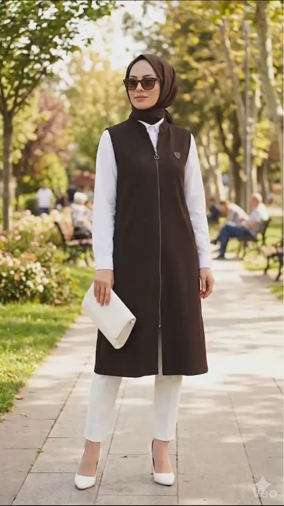 Fermuarlı Yelek