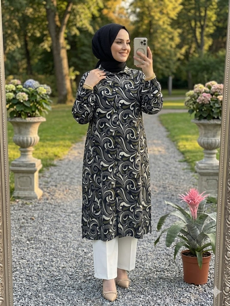 Sanem Viskon Gömlek