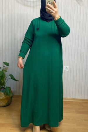 ARMALI KALIN BURGU ELBİSE 9214