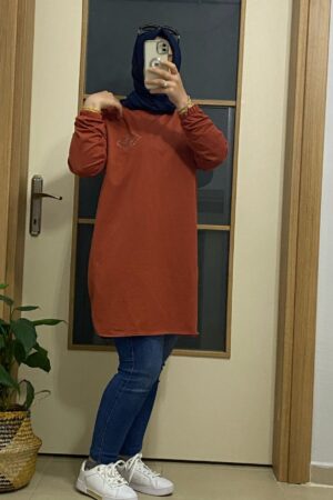 ÖNÜ KARE TAŞLI ELSİ TUNİK