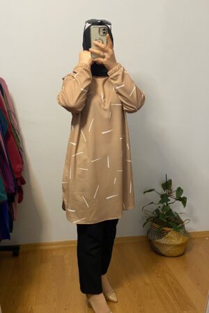 ÇİÇEK DESEN TUNİK