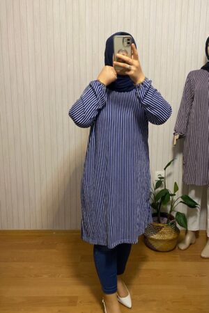 ÇİZGİ DETAY TUNİK